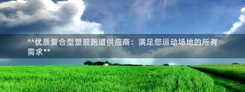 尊龙凯时怎么注册：**优质复合型塑胶跑道供应商：满足您运动场地的所有
需求**